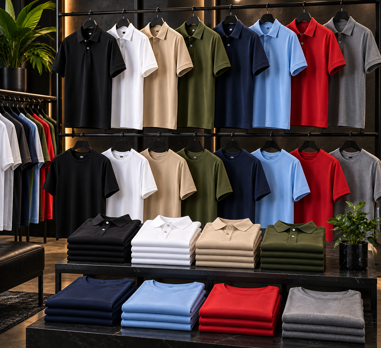 Polo in Diverse kleuren