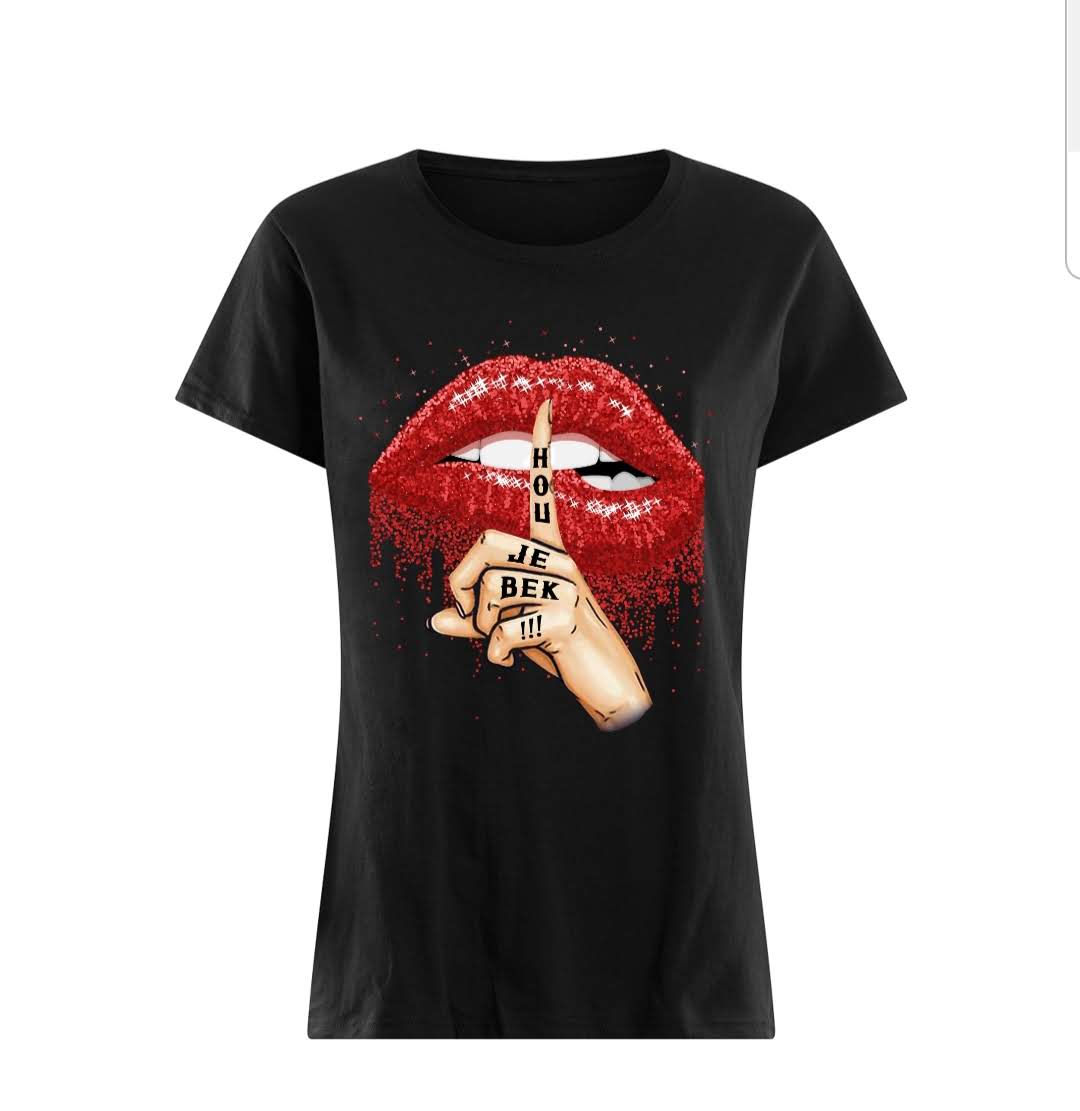 Red lips ssst shirt